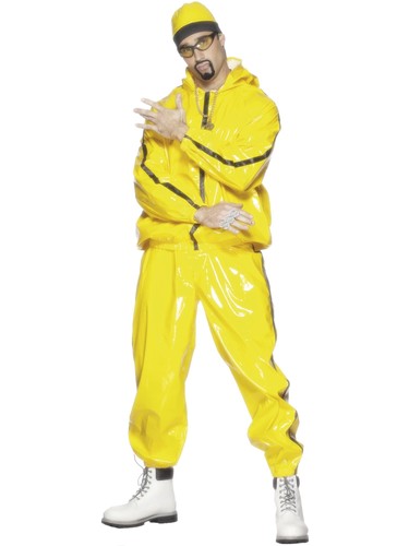 Smiffys rapper suit - rapper, yellow