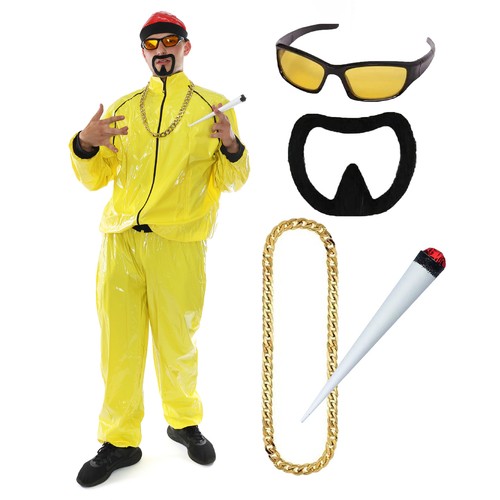 Mens rapper costume fancy - 90's,