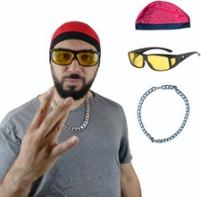 Ali G Rapper Costume 3 Piece